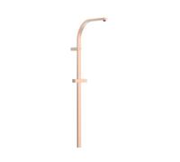 Barre de douche longue adaptable au robinet thermostatique mural Or Rose Mat 24K - TRES 03463505OPM