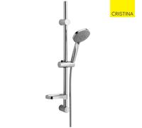 Barre de douche RALLY D.25 mm CHROME - CRISTINA ONDYNA RA25351