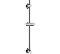 Barre De Douche séns Perçage Wenko Fixer Avec Un Pad Adhésif Spécial, En Inox Avec Support Pour Douchette, Support Mural Coulissént, 2,2 X 70 Cm, Chrome