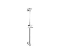 Barre de Douche Universelle avec Hauteur et Angle Ajustables Argent