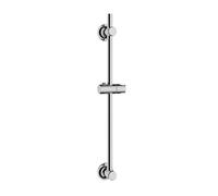 Wenko barre de douche sans perçage inox avec support pour douchette Ø 2,2 x 70 cm chrome
