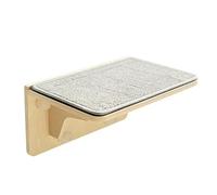 Barre de fenêtre pour chat - Hamac à ventouse | Étagères pour chat en bois, assise verticale pour le repos des animaux domestiques, siège d'escalade sur roche, perchoirs Wiindow pour maison