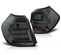Barre de feux arrière LED compatibles avec BMW Série 1 E81 E87 2007 2008 2009 2010 2011 5 portes GV-698 Ensemble complet de feux arrière côté conducteur et passager fumé