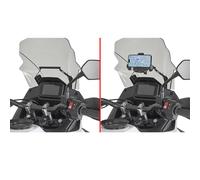 Barre de fixation guidon Givi Chassis pour support GPS
