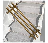 Barre de Fixation réglable pour Tapis de Couloir, avec Support et Embout sphérique, pour Une Installation Facile dans la Maison, Le théâtre ou Un musée.