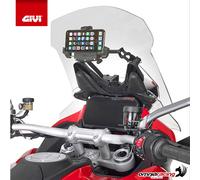 Givi Barre transversale support navigation pour Ducati Multistrada V4/S 2021-25 Noir