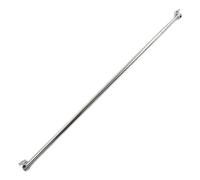 Barre de fond télescopique pour supports de photographie extensible de 117 à 300 cm pour les configurations de studio