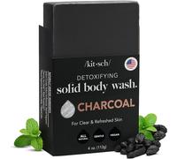 Barre De Gel Douche Détoxifiant Au Charbon De Bois Fabriqué Aux États-Unis Gel Douche Entièrement Naturel Sans Paraben Gel Douche Sans Sulfate Pour Homme Et Femme Barre De Douche