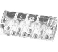 Barre de gestion pour mâle blindé CAT 5e BEL Stewart Connectors 370808M2-MB RJ45 mâle, droit Pôle: 8P8C transparent
