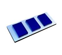 Barre de grade d'officier impérial - 2e lieutenant de la marine impériale - Dimensions originales de la trilogie/mandalorien - Fabriqué à partir d'acrylique de 3 mm et équipé d'un badge magnétique