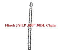 Barre de guidage pour chaînes de tronçonneuse,pas P,calibre,40/44/45/50/52/53/56/57/59,maillons d'entraînement,pièces d'outils de jardin - Type 14in 50DL Chain