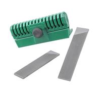 Barre de guidage professionnelle en acier pour tronçonneuse - Accessoires de rails de jardin - Facile à utiliser - Plaques de polissage