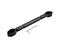 Barre de Guidon Moto,Qiilu Auto Guidons Accessoires de Moto de Barre transversale de Barre d'équilibre de Moto d'alliage d'aluminium (Noir)