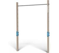 HUDORA Vario barre de gymnastique - barre réglable en hauteur à 7 positions pour enfants & adultes - extensible avec barre en acier inoxydable - barre de fitness robuste jusqu'à 120 kg