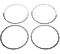 Barre de haut-parleurs pour Nissan X-Trail 2014-2025 Acier inoxydable Chrome 4pcs
