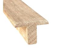 Barre de jonction Chêne l. 35mm Long. 2m Parquet Ep. 20mm Brut