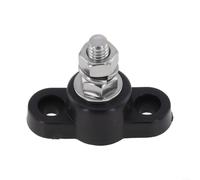 Barre de Jonction pour Stud pour m6 M8 pour m10 Barre de Jonction(M8-black) | Compatible pour studs pour m6, M8, pour m10, tension 12V 24V, connexion positive négative, montage universel