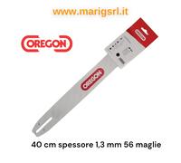 BARRE DE LAME DE TRONÇONNEUSE OREGON 160SDEA041 40 cm PAS 3/8 LP ÉPAISSEUR 1,...