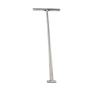 Barre de levage robuste pour couvercle de canalisation, outil de crochet en métal pour une utilisation en extérieur, lève-couvercle de drainage solide pour un accès facile aux trous d'égout