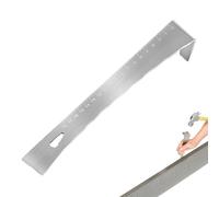 Barre de levier plate, grattoir de barre de levier | Ensemble de grattoirs à levier en acier inoxydable,Barre plate de levier en acier inoxydable, ensemble de grattoirs avec échelle pour