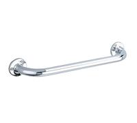 Barre de maintien droite PMR ECO brillant en inox 400 mm DELABIE 531