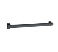 Barre de maintien droite PMR PELLET Design 40 cm aluminium époxy anthracite caches résine anthracite
