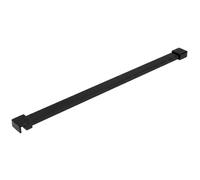 Barre De Maintien Pour Paroi De Douche Rea 150 Cm, Noir, Aluminium, 3,2X3,2X150Cm