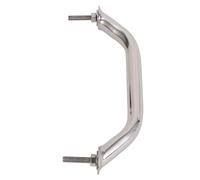 Barre de maintien pour porte de bateau marin, main courante en acier inoxydable avec poignée ovale, rail ergonomique de qualité marine pour yacht, camping-car, salle de bain, pont (C(12 pouces 300mm))