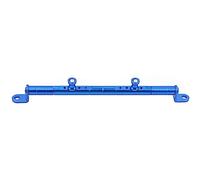 Barre de maintien transversale pour moto, universelle, compatible avec les modèles Xciting 250/300/400/500 ; barre réglable en alliage d’aluminium CNC avec support de téléphone (Bleue)