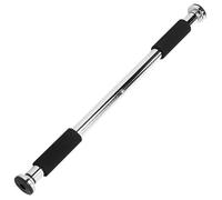 OcioDual Barre de traction avec vis incluses, supporte jusqu'à 100 kg, salle de sport, exercices à domicile, barre de traction murale Argent, callisthénie, sport, salle de gym à domicile