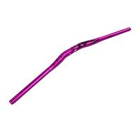 Barre de montage de vélo en alliage d'aluminium, remplacement de guidon de piste de roue, diamètre de montage de 31.8mm (Violette)