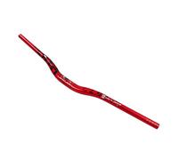 Barre de montage de vélo en alliage d'aluminium, remplacement de guidon de piste de roue, diamètre de montage de 31.8mm (Rouge)