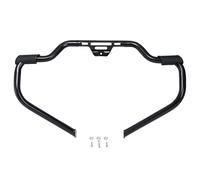 Barre de Moteur en Forme Moustache Compatible avec Harle Heritage Softail FXST Street Bob FXBB Sport Glide FLSB Fat Boy FLFB Low Rider 18-24(Matte Black)