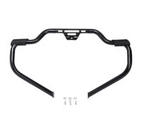 Barre de Moteur en Forme Moustache Compatible avec Les Motos Harle Sport Glide Fat Boy Deluxe Heritage Classic Low Rider 2018-2023(Matte Black)