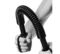 Barre de Musculation à Ressort 30 kg - Appareil Power Training pour Pectoraux Bras et Épaules Usage multi ELASTIQUE DE RESISTANCE