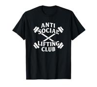 Barre de Musculation Anti-Sociale T-Shirt