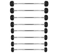 Barre de musculation caoutchouc HMS GSG35 124,5x20 cm/30 mm
