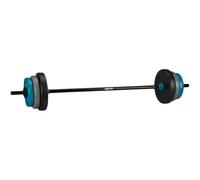 Barre de musculation d'haltères réglable • 20 kg Avento Noir 20 kg Unisex