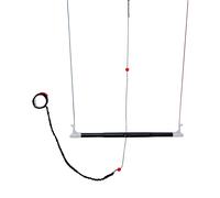 Barre de musculation entrainement 3-4 lignes Wolkenstürmer Noir 58 cm