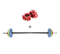 Barre de musculation et haltère HMS SBP22 Multicolore TU