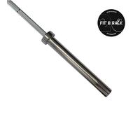 Barre de musculation Olympique Fit & Rack Argenté 20 kg