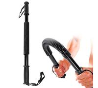 Barre de musculation robuste - Extenseur de poitrine de 10 kg à 60 kg pour exercices d'épaules, bras et poitrine - Entraînement de la force du haut du corps et de l'avant-bras