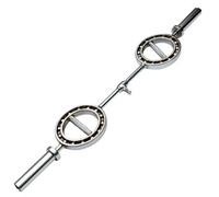 Softee Barre de musculation triceps rotative Argenté 50 mm