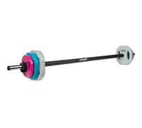 VirtuFit Ensemble de pompes aérobiques - 20KG (Caoutchouc - Couleur)