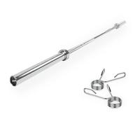 VirtuFit Barre de musculation Argenté 180 x 8 x 8 cm