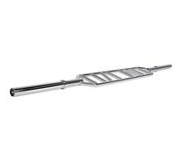 VirtuFit Barre de musculation Mutli Grip Argenté 220x20x8 cm Unisexe