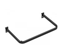 Barre de penderie 58 cm - tube Ø25 mm - finition noir BOHNACKER