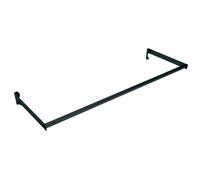 Barre de penderie Clarence - longueur 90 cm - finition noir BOHNACKER