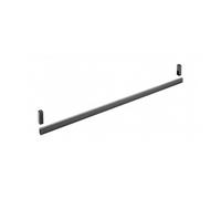 Barre de penderie Excessories en aluminium brun métallisé - 30 x 15 mm - longueur 1,5 m SALICE