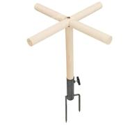 Barre de perchoir pour Poussins, perchoir pour couveuse,Jouet de Perche pour Oiseaux | Perchoir d'entraînement en Bois et en métal pour Poussins, Barre de perchoir pour poulailler et couveuse